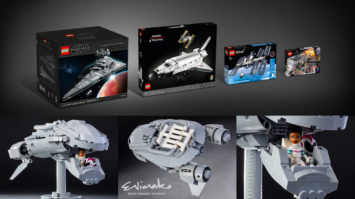 Ten projects included in LEGO Ideas' Afrofuturism contest fan vote