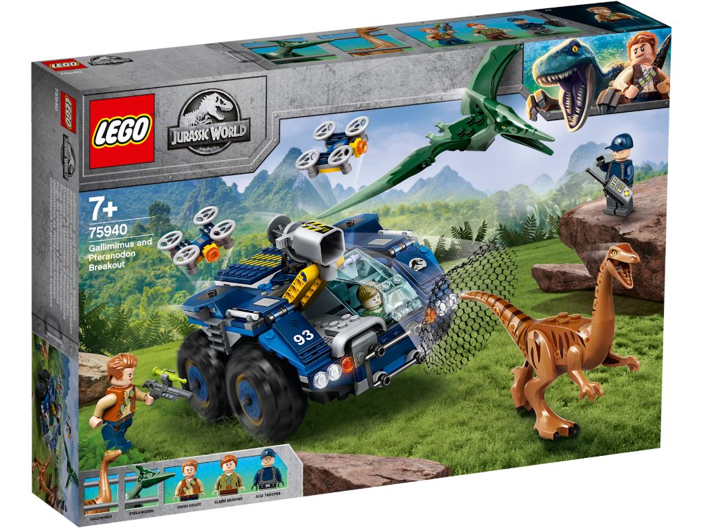 LEGO Jurassic World 75940 Gallimimus and Pteranodon Breakout 1