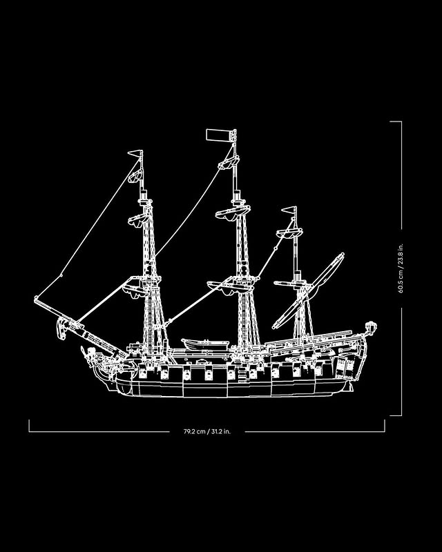 bricklink series 7 instagram privateer frigate fortuna 1