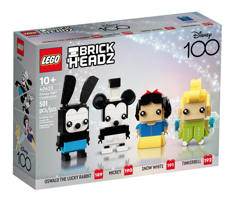 40622 Disney 100th Celebration BrickHeadz box front