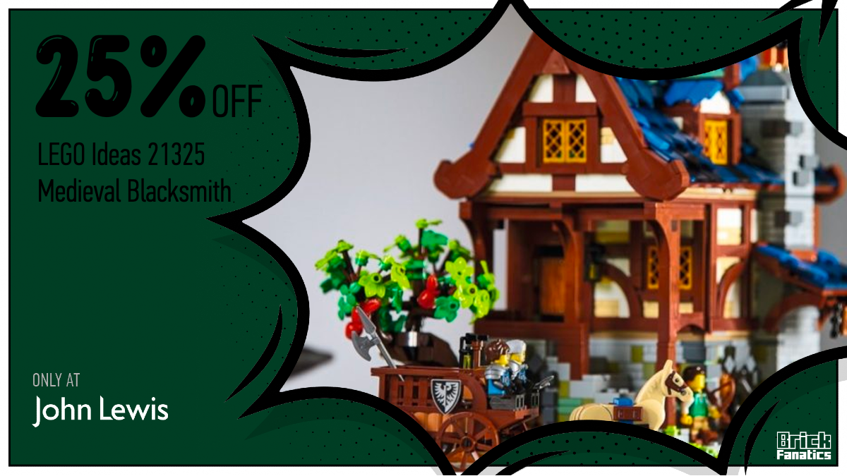 John Lewis discounts 21325 Medieval Blacksmith in LEGO Black Friday sale
