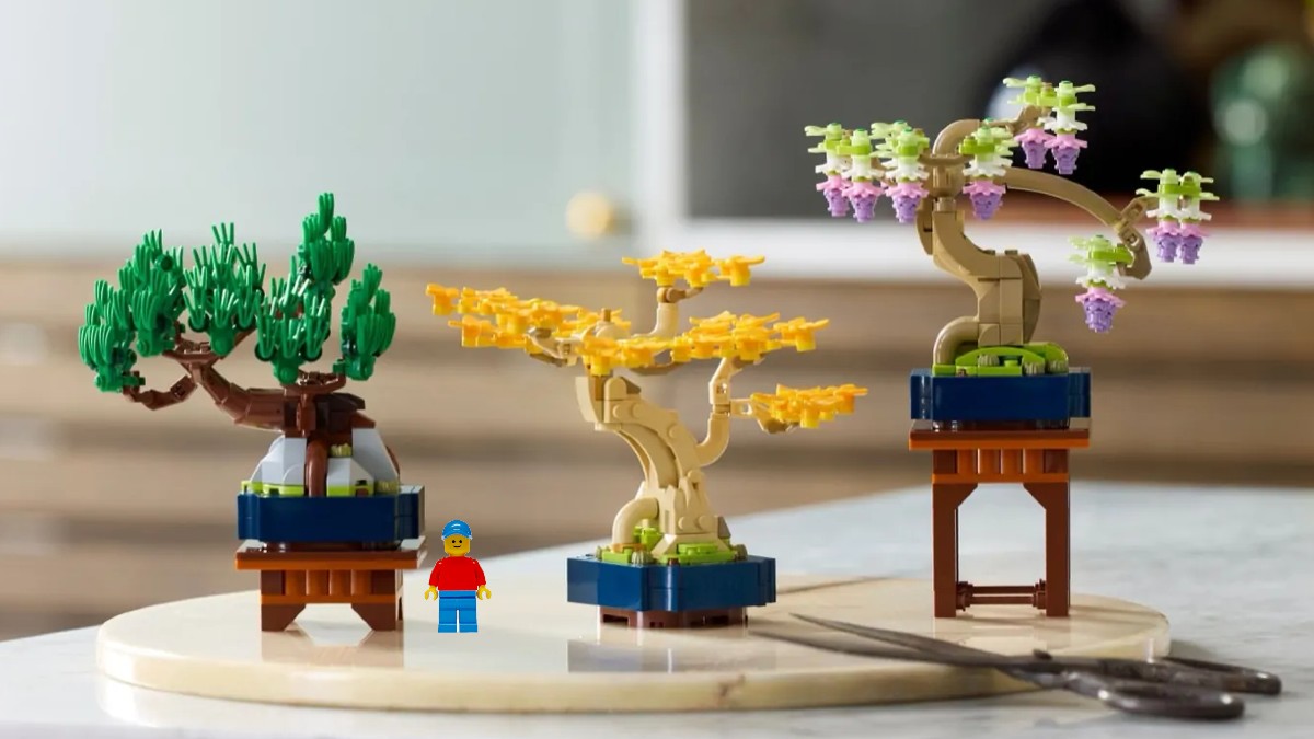 LEGO Botanicals Mini Bonsai Trees are perfectly scaled for custom displays