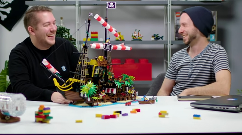 LEGO Ideas designers talk 21322 Pirates of Barracuda Bay