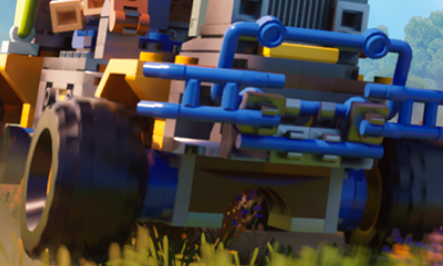 LEGO Fortnite driving 3