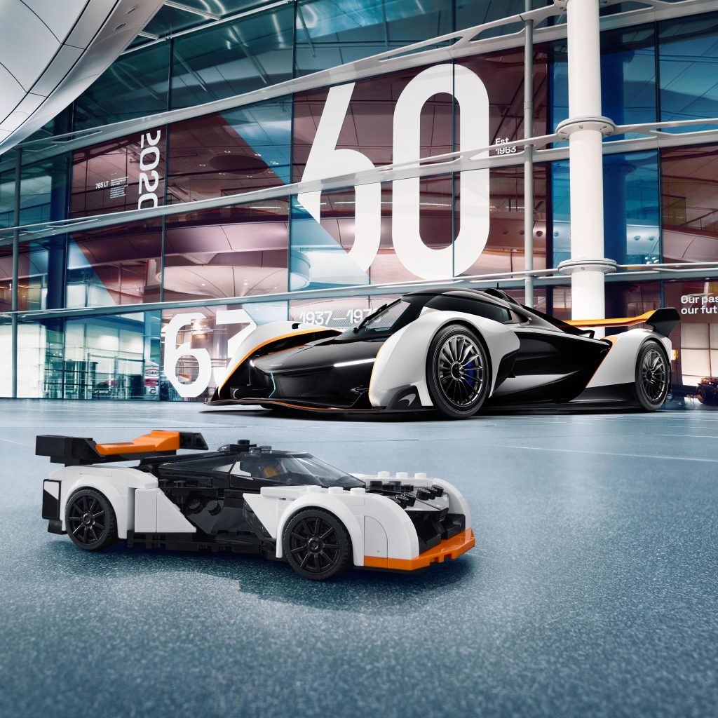 LEGO Speed Champions 76918 McLaren Solus GT McLaren F1 LM comparison 2 1024x1024