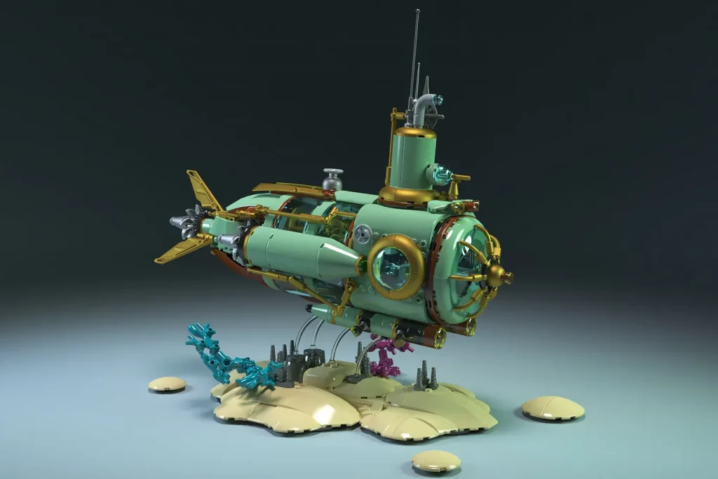 LEGO Ideas Captain vs Steampunk Sub 1024x683