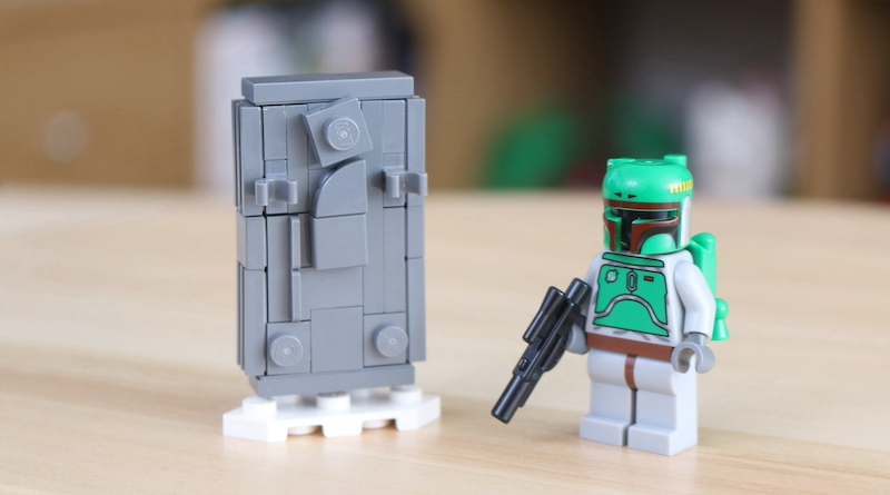 How to build a custom LEGO Star Wars Han Solo in Carbonite