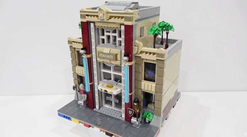 This modular museum revisits the history of LEGO