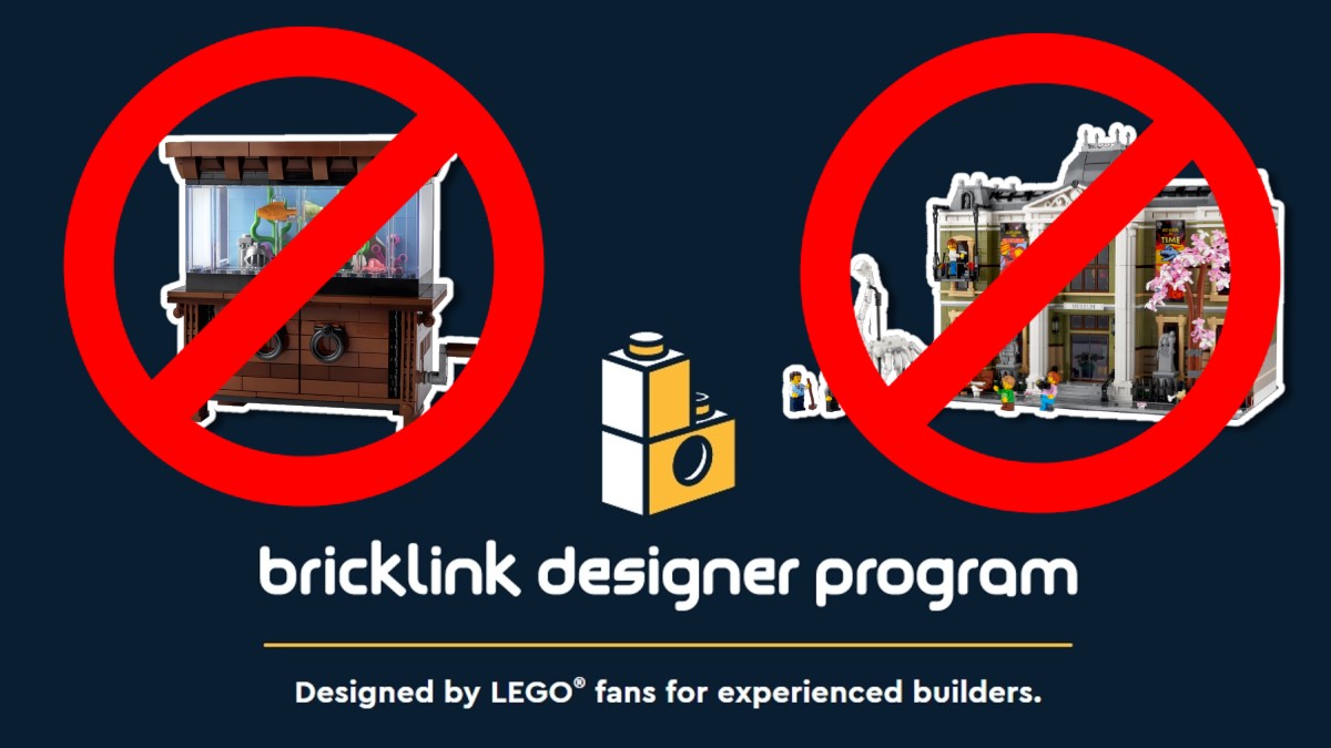 BrickLink Designer Program bans LEGO modular buildings for Series 6