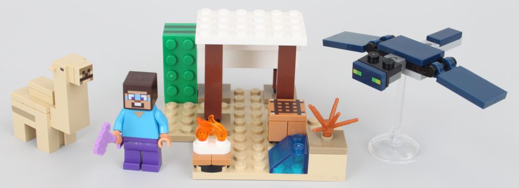 LEGO Minecraft 21251 Steves Desert Expedition review 3 1024x371