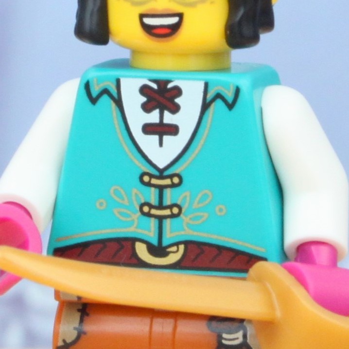 lego collectible minifigures 71047 dungeons and dragons review elf bard torso