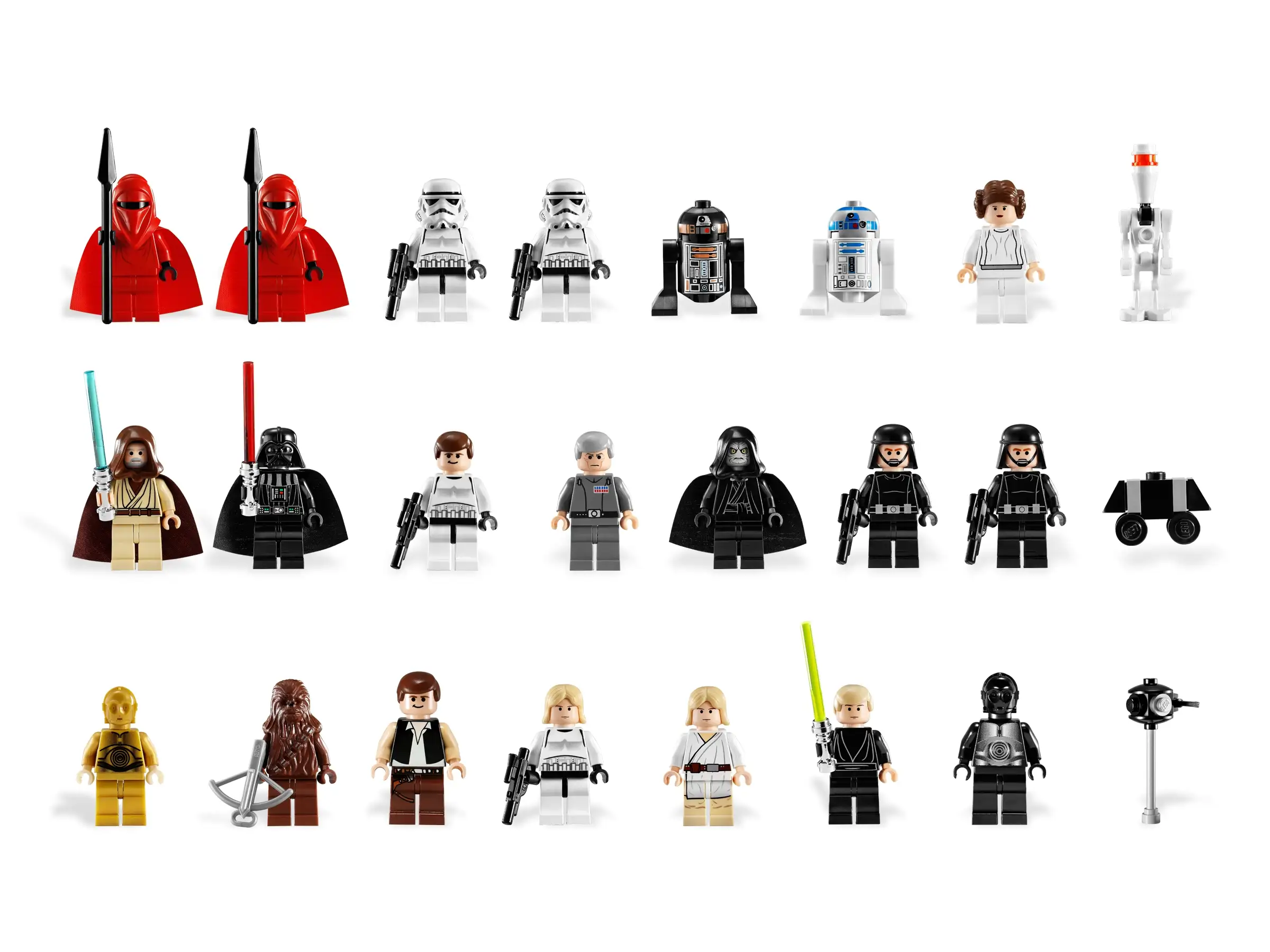 LEGO Star Wars 10188 Death Star minifigures