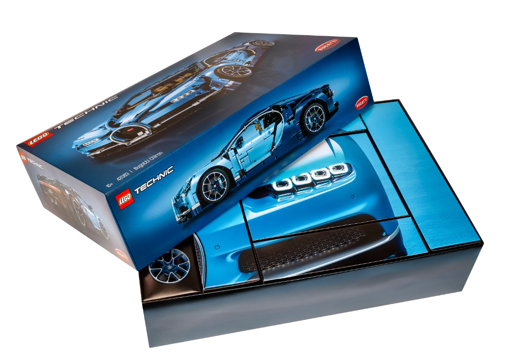 The LEGO Group teases full size Technic Bugatti Chiron