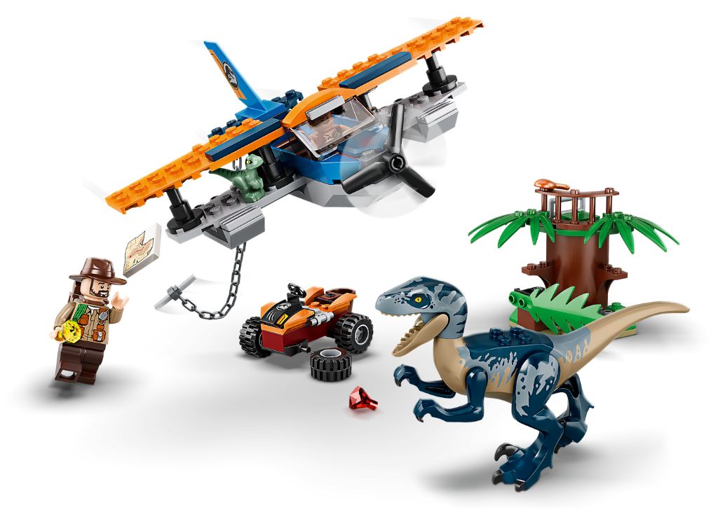 LEGO Jurassic World 75942 Velociraptor Biplane Rescue Mission 4