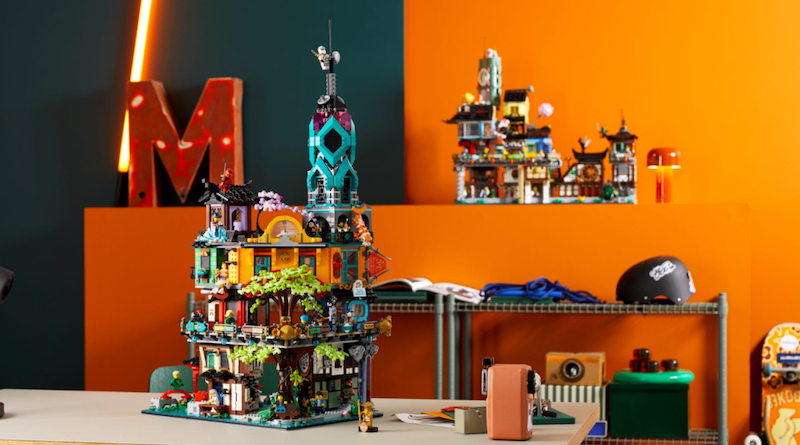 Six things we'd love to see in another LEGO NINJAGO city set