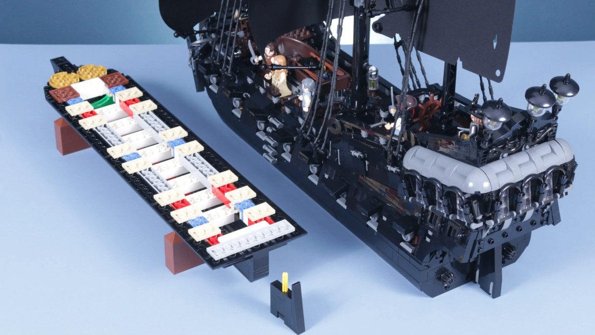 LEGO Black Pearl designer explains first-of-its-kind waterline effect