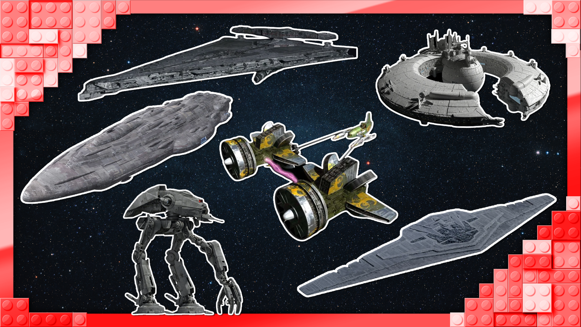 Seven LEGO Star Wars vehicles and ships we’ve somehow never seen
