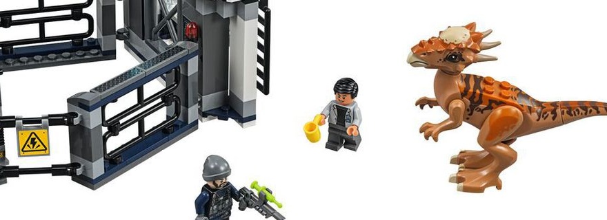 What do the LEGO sets reveal about Jurassic World: Fallen Kingdom?