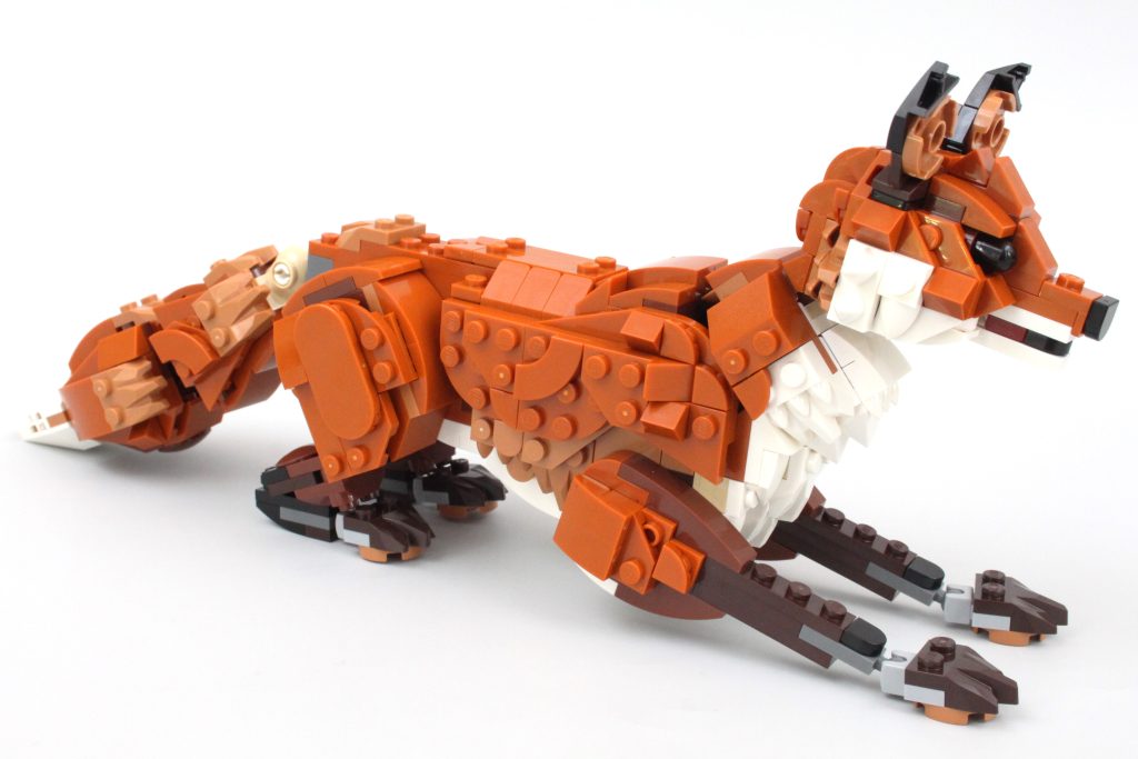 lego creator 3 in 1 31154 forest animals red fox review fox model 4 1024x683