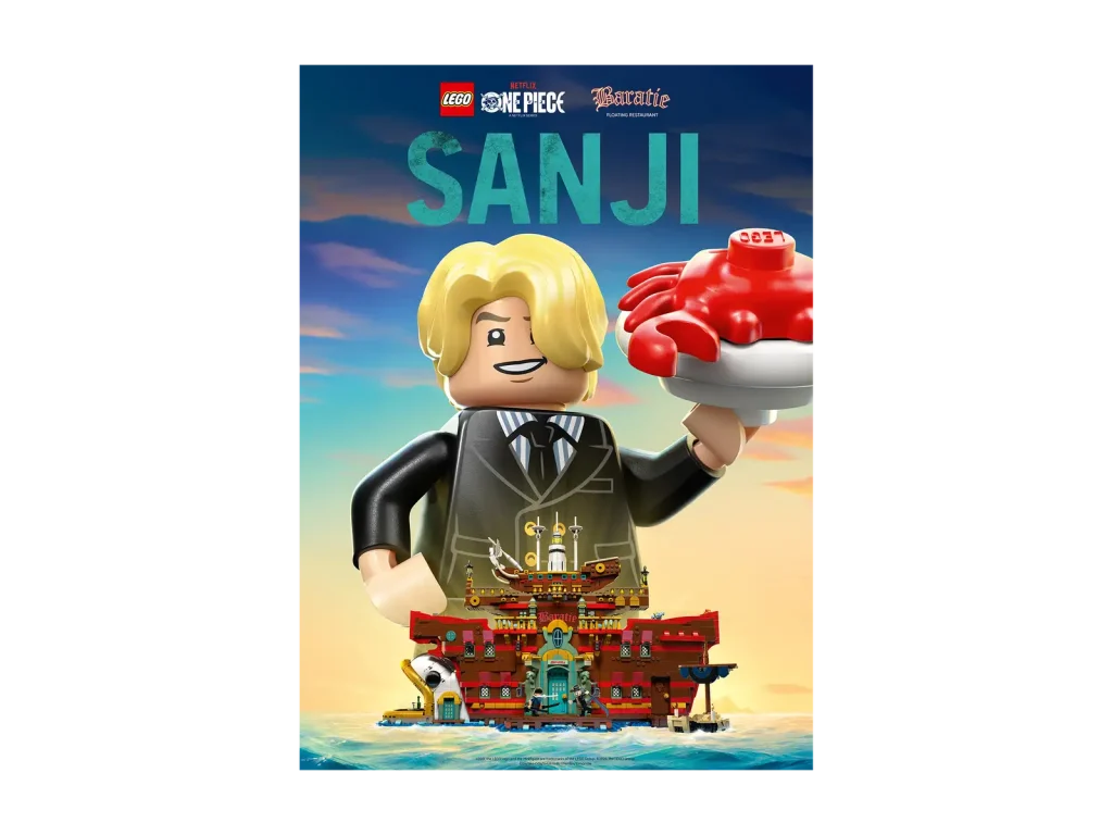 LEGO® ONE PIECE Sanji Wallpaper  1024x768