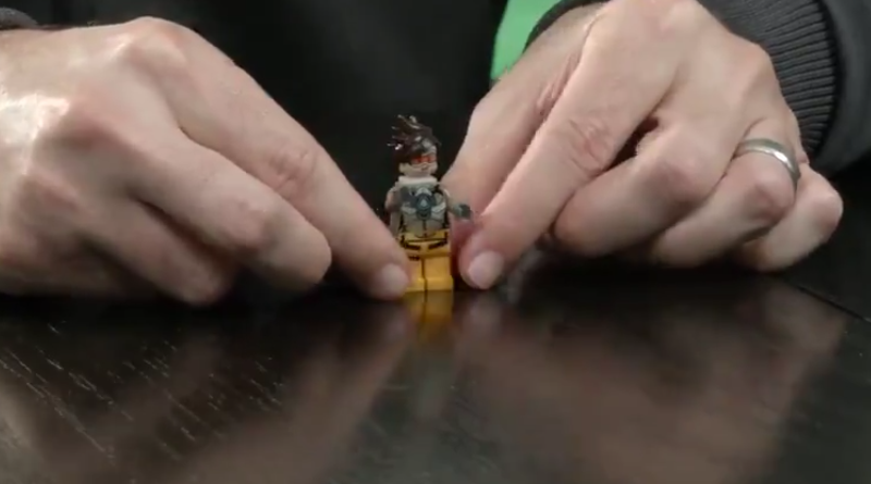 LEGO Overwatch Tracer minifigure revealed