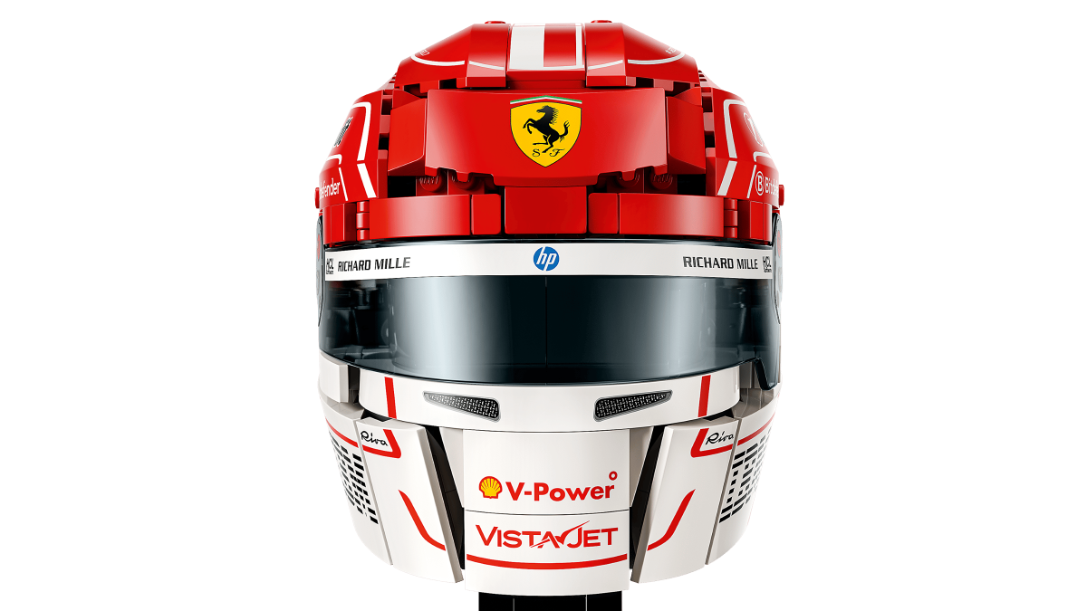 LEGO Editions 43014 Scuderia Ferrari HP Charles Leclerc Helmet 1200x675