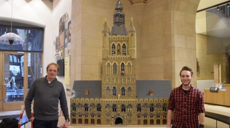 LEGO MASTERS contestant completes towering cloth hall build