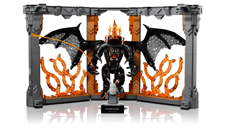 LEGO Icons 10367 The Lord of the Rings Balrog Book Nook