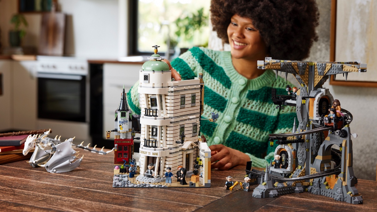 LEGO 76417 Gringotts Bank may connect to yet another LEGO Harry Potter set