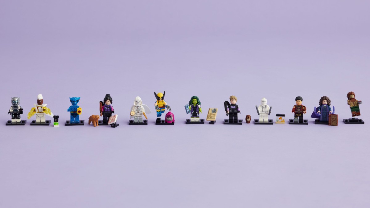 Four new LEGO Marvel keyrings spotted online