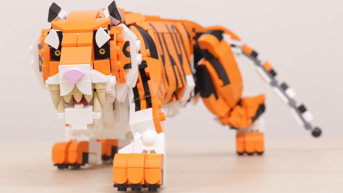 LEGO Creator 3-in-1 31129 Majestic Tiger review