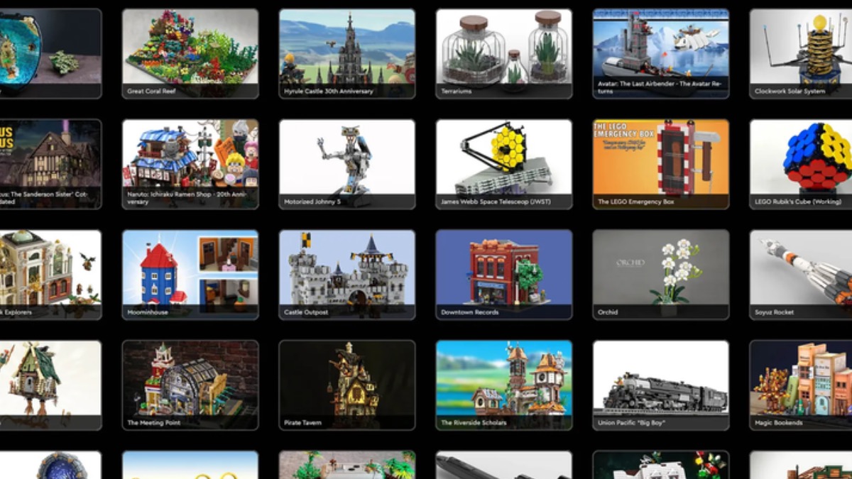 36 LEGO Ideas projects qualify for the third 2021 review