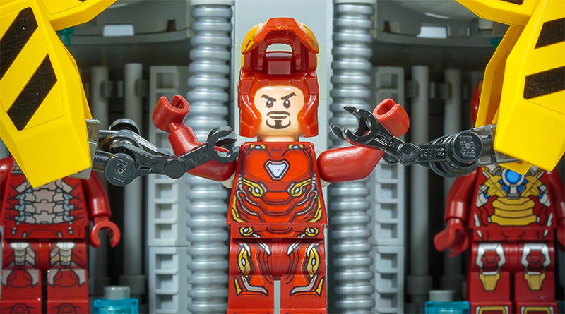 Iron Man’s suits: The ultimate LEGO wardrobe