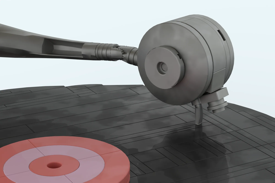 LEGO Ideas Vintage Record Player 3