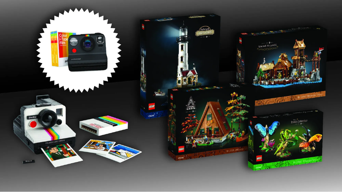 LEGO Ideas Polaroid Camera contest wants your brick-built memories