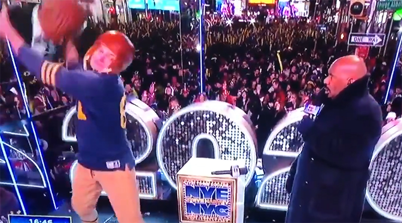 LEGO Steve Harvey bust smash was scripted