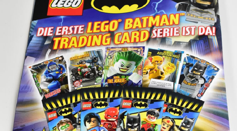 LEGO Batman trading cards available now in the UK