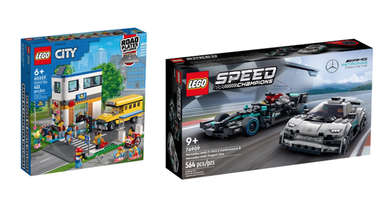 Double VIP points available on LEGO CITY and Speed Champions sets