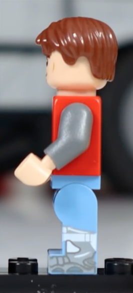 Marty McFly minifigure
