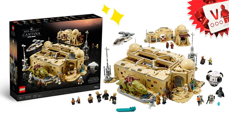 Five things about LEGO Star Wars 75290 Mos Eisley Cantina