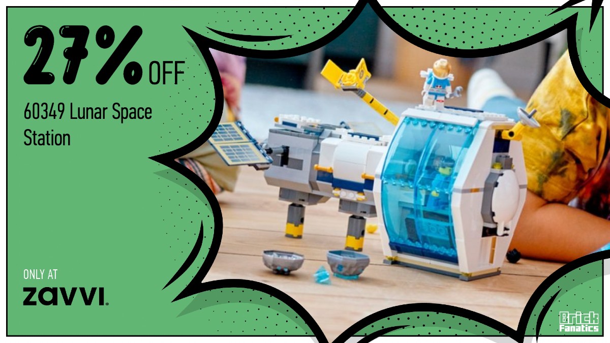 Get a huge 27% off NASA-inspired 60349 Lunar Space Station at Zavvi