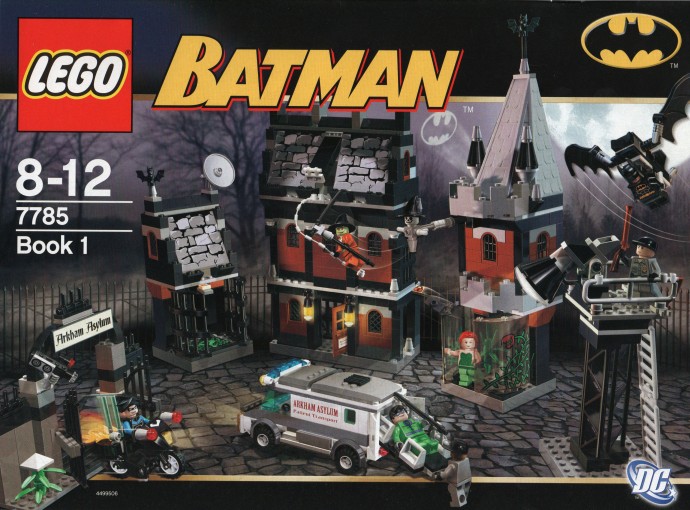 LEGO Batman 7785 Arkham Asylum box