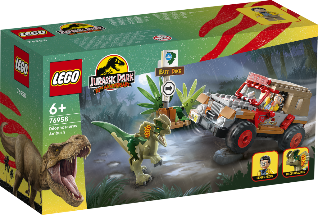 LEGO Jurassic Park 76958 Dilophosaurus Ambush 1 1024x692