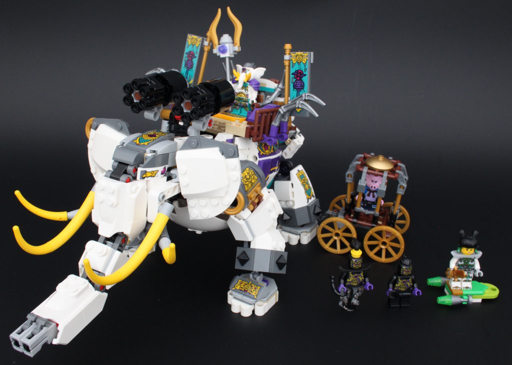 LEGO Monkie Kid 80043 Yellow Tusk Elephant review 3 1024x730