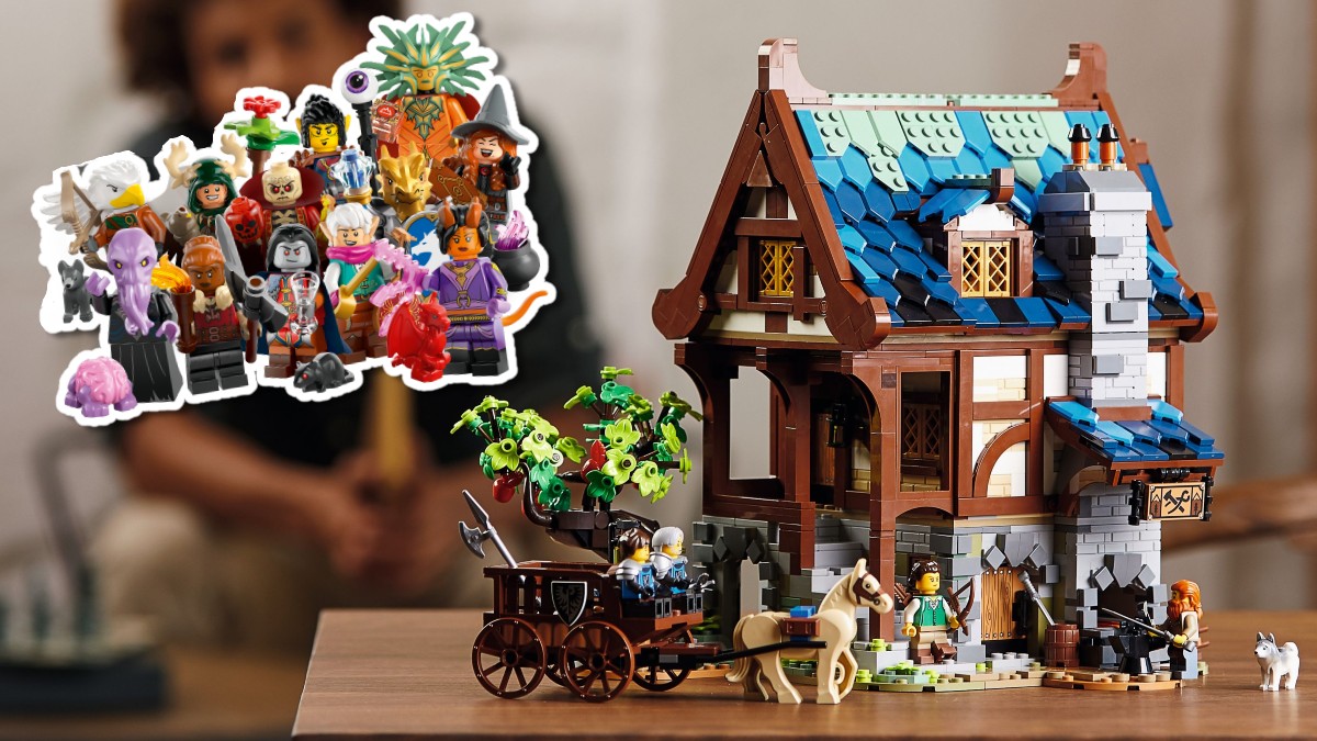 This retired LEGO set would be perfect to pair with D&D Collectible Minifigures