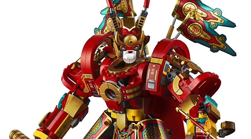 Going inside LEGO 80012 Monkey King Warrior Mech with the set designer