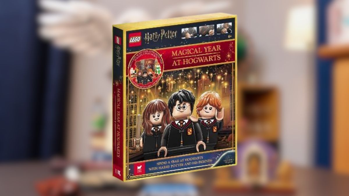 LEGO Harry Potter book includes buildable elements and minifigures