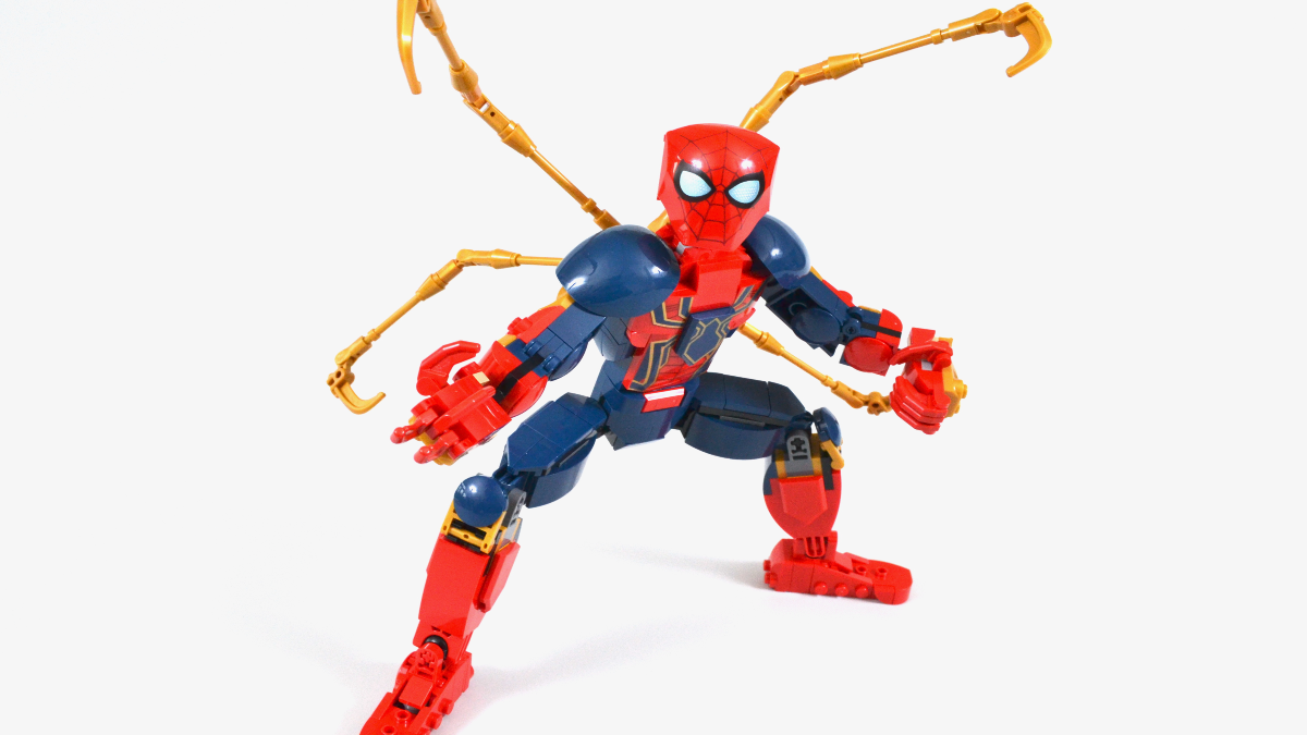 LEGO Marvel 76298 Iron Spider-Man Construction Figure review