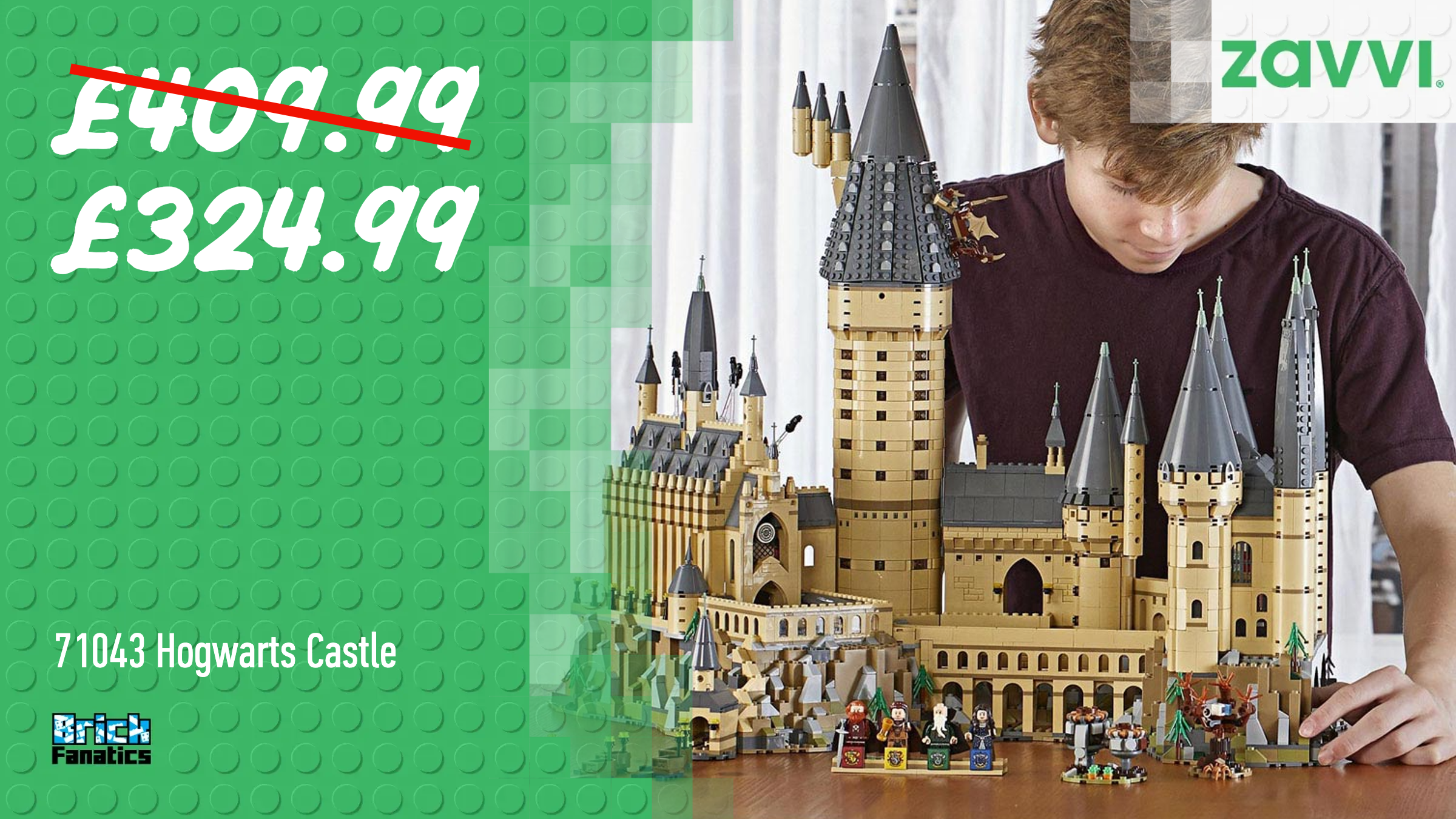 Save £85 on biggest LEGO Harry Potter Hogwarts Castle ever