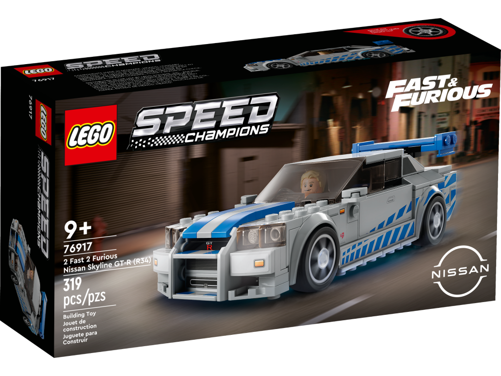 LEGO Speed Champions 76917 2 Fast 2 Furious Nissan Skyline GT R R34 1 1024x768